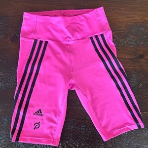 Peloton x adidas Barbie pink biker shorts - BNWT - small